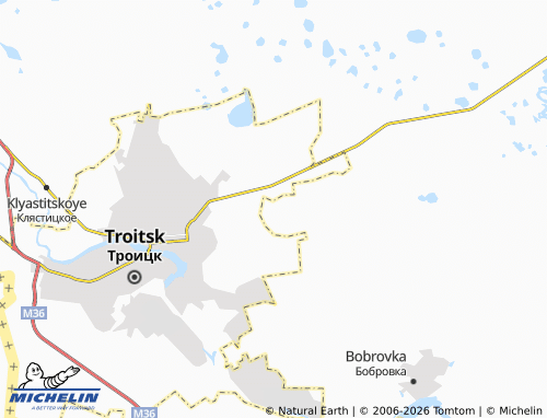 MICHELIN-Landkarte Morozkino - ViaMichelin