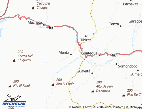 Mappa MICHELIN Manta - ViaMichelin