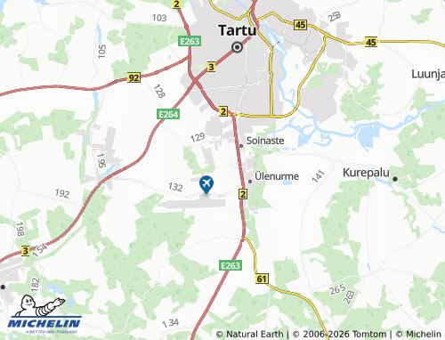 Mapa MICHELIN Tõrvandi - ViaMichelin