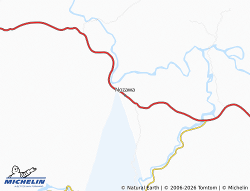 Mappa MICHELIN Nozawa - ViaMichelin