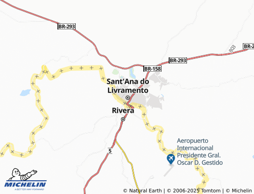 MICHELIN Centro map - ViaMichelin