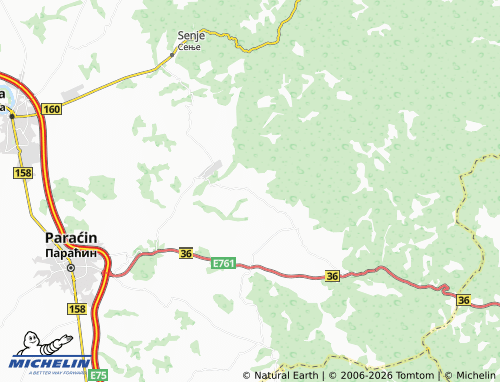 Mapa MICHELIN Buljane - ViaMichelin