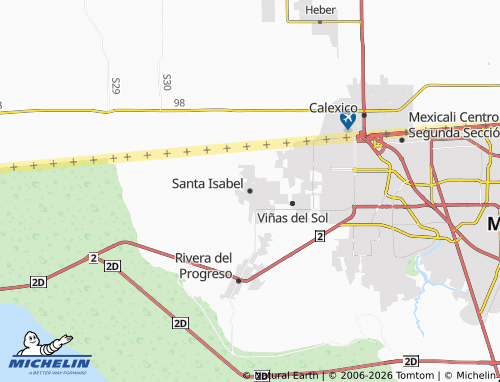 Mappa MICHELIN Santa Isabel - ViaMichelin