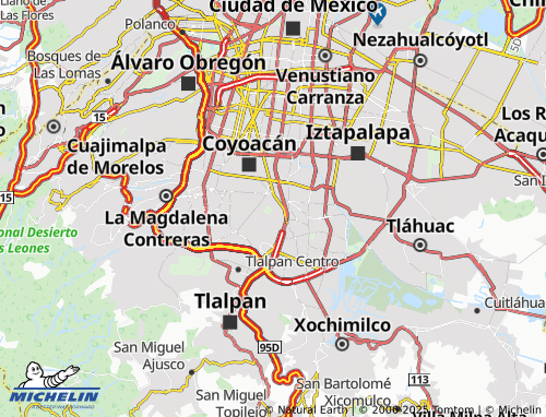 MICHELIN Nueva Díaz Ordaz map - ViaMichelin