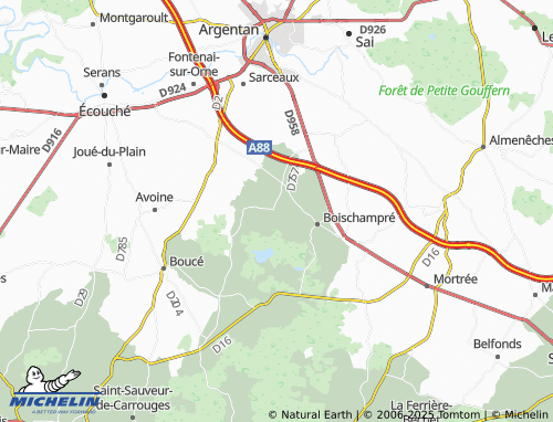 Mapa MICHELIN Vrigny - ViaMichelin