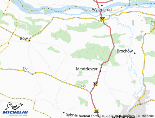 Carte MICHELIN Stare Budy - ViaMichelin