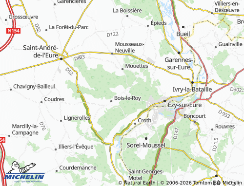 MICHELIN L'Habit map - ViaMichelin