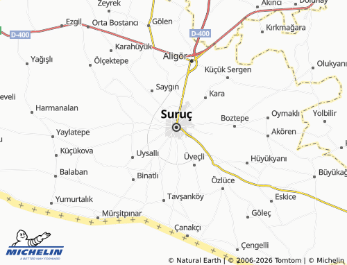 MICHELIN Hürriyet map - ViaMichelin