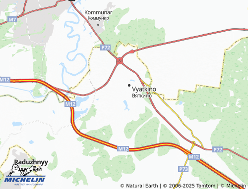MICHELIN Pogrebishchi map - ViaMichelin
