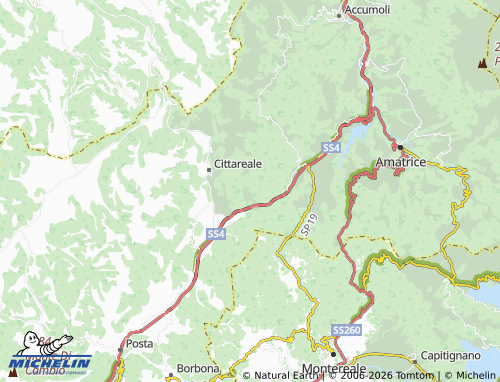 Carte MICHELIN Casali di Sopra - ViaMichelin