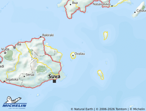MICHELIN Eastern map - ViaMichelin