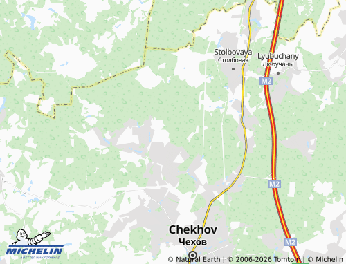 Carte MICHELIN Chernobylets SNT - ViaMichelin