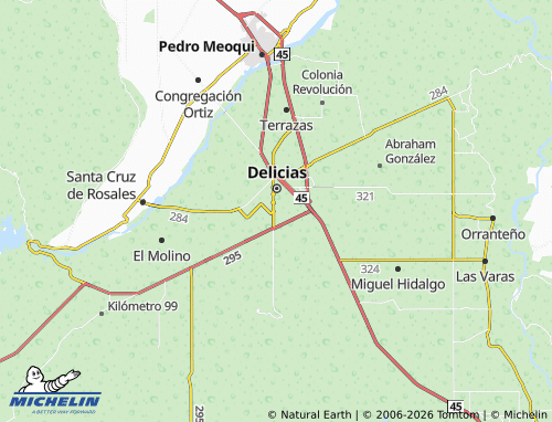 MICHELIN La Llave de Oro map - ViaMichelin