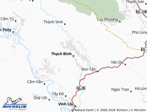 Mapa MICHELIN Thạch Bình - ViaMichelin