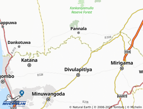 MICHELIN Katukenda map - ViaMichelin