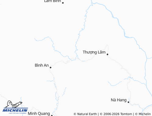 Mapa MICHELIN Lâm Bình - ViaMichelin