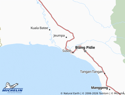 MICHELIN Geulima Jaya map - ViaMichelin