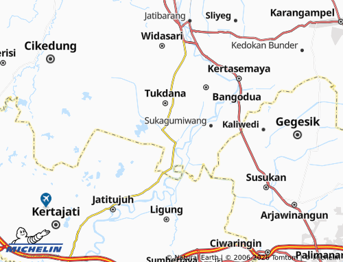 MICHELIN Rancajawat map - ViaMichelin