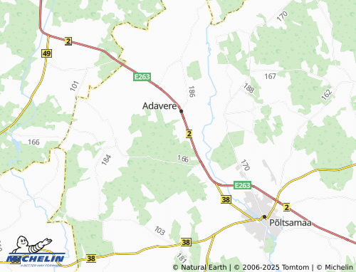 MICHELIN Kalme map - ViaMichelin