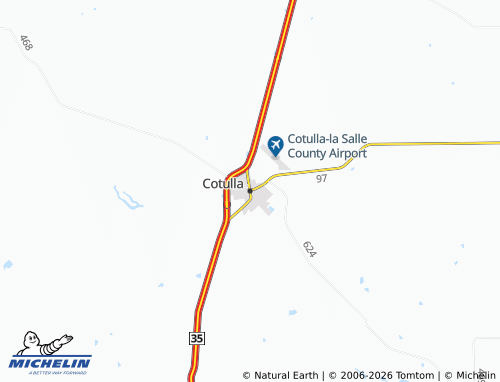Carte MICHELIN Cotulla - ViaMichelin