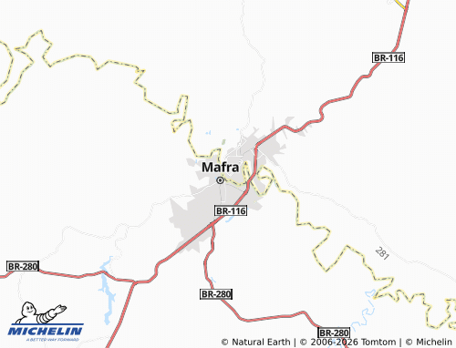 Mapa MICHELIN Rio Negro - ViaMichelin