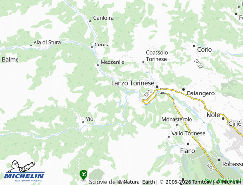 Mapa MICHELIN Traves - ViaMichelin