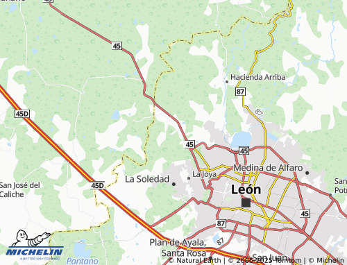 Mapa MICHELIN Paseo de los Laureles - ViaMichelin