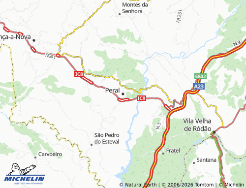 Mappa MICHELIN Peral - ViaMichelin