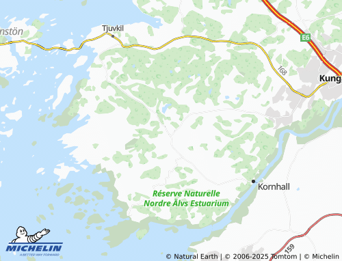 MICHELIN Kärna map - ViaMichelin