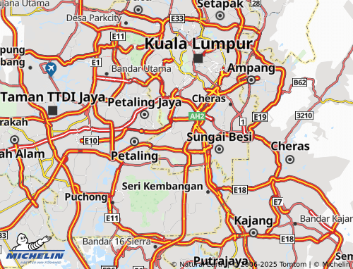 MICHELIN Taman Bukit Indah map - ViaMichelin