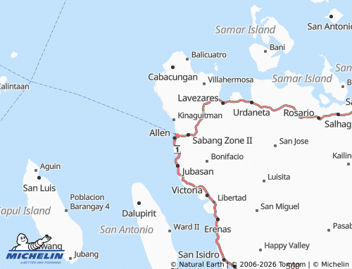 Mappa MICHELIN Lo-Oc - ViaMichelin