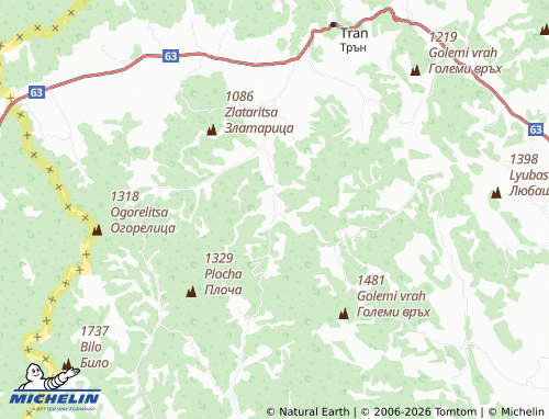 Mappa MICHELIN Mramor - ViaMichelin