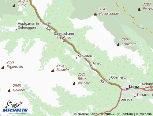 MICHELIN Schlaiten map - ViaMichelin