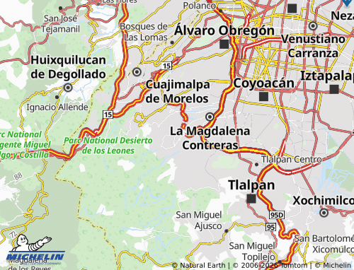 Kaart MICHELIN Barros Sierra - ViaMichelin