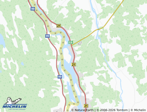 MICHELIN-Landkarte Ala-Vojakkala - ViaMichelin