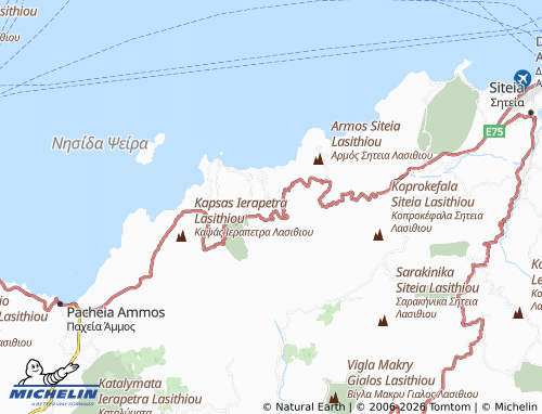 MICHELIN Tourloti map - ViaMichelin