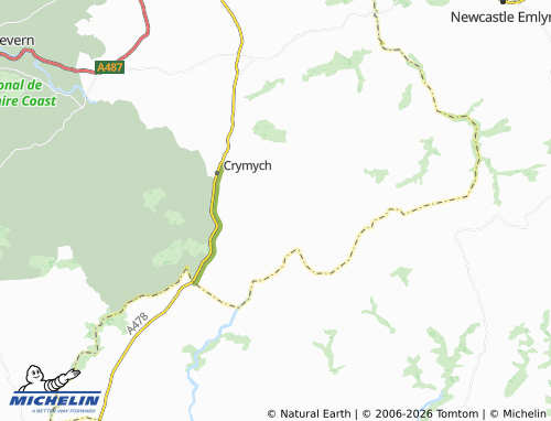 Mappa MICHELIN Hermon - ViaMichelin