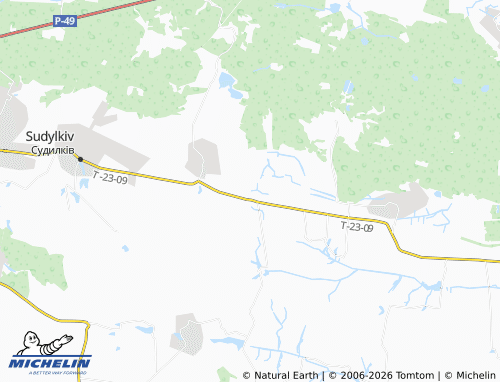 MICHELIN Khrolyn map - ViaMichelin