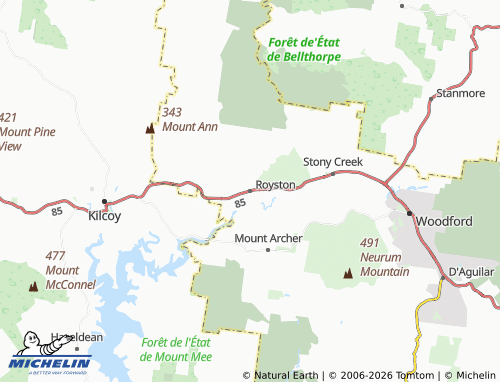 Mapa MICHELIN Royston - ViaMichelin