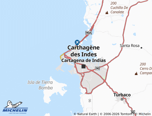 Carte MICHELIN La María - ViaMichelin