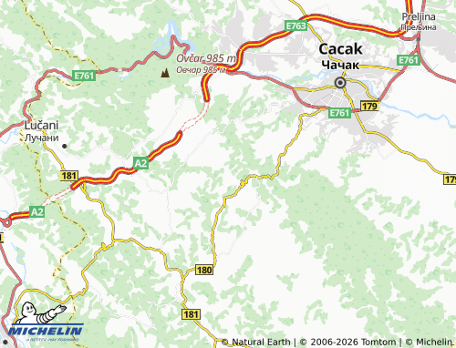 Mapa MICHELIN Zeoke - ViaMichelin