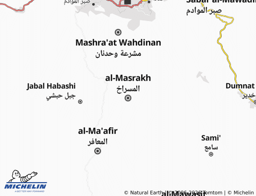 MICHELIN-Landkarte al-Masrakh - ViaMichelin
