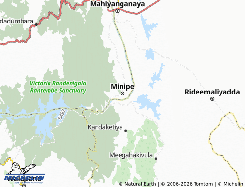 Kaart MICHELIN Minipe - ViaMichelin