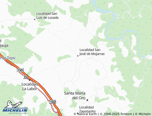 MICHELIN De La Cruz map - ViaMichelin