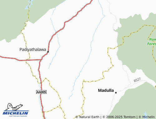 MICHELIN Marangala map - ViaMichelin