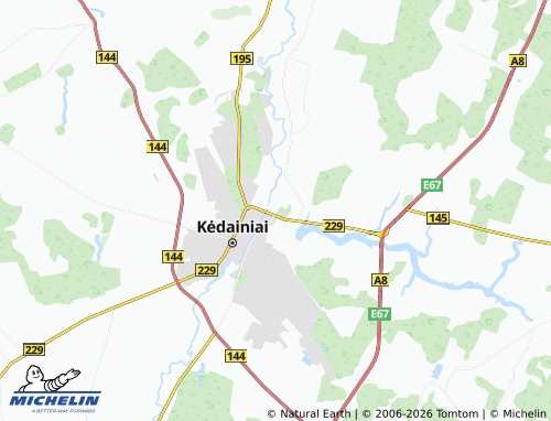 Mapa MICHELIN Vilainiai - ViaMichelin