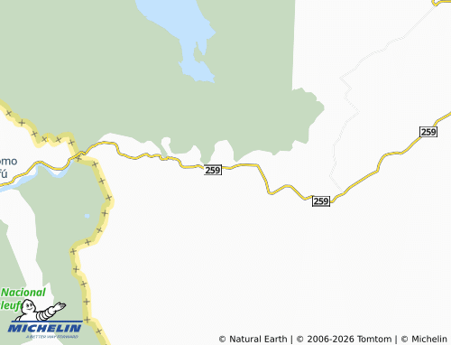 MICHELIN Los Cipreses map - ViaMichelin
