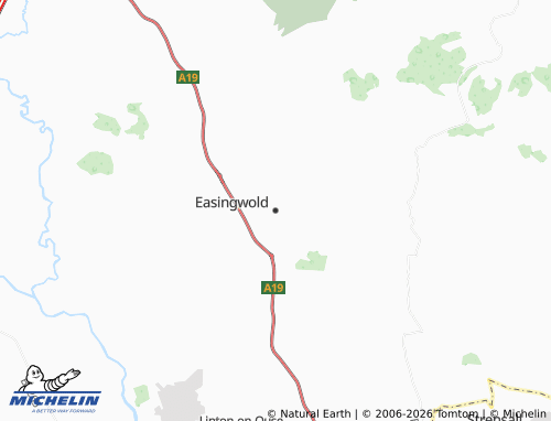 MICHELIN Easingwold map - ViaMichelin