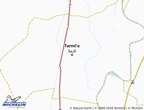 Mapa MICHELIN Tarmi'a - ViaMichelin