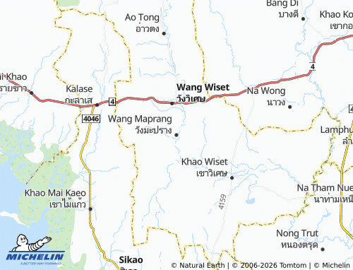 Mapa MICHELIN Wang Maprang - ViaMichelin
